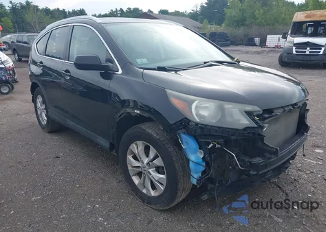 2013 Honda Cr-V Ex-L from USA, damaged, VIN 2HKRM4H73DH608995